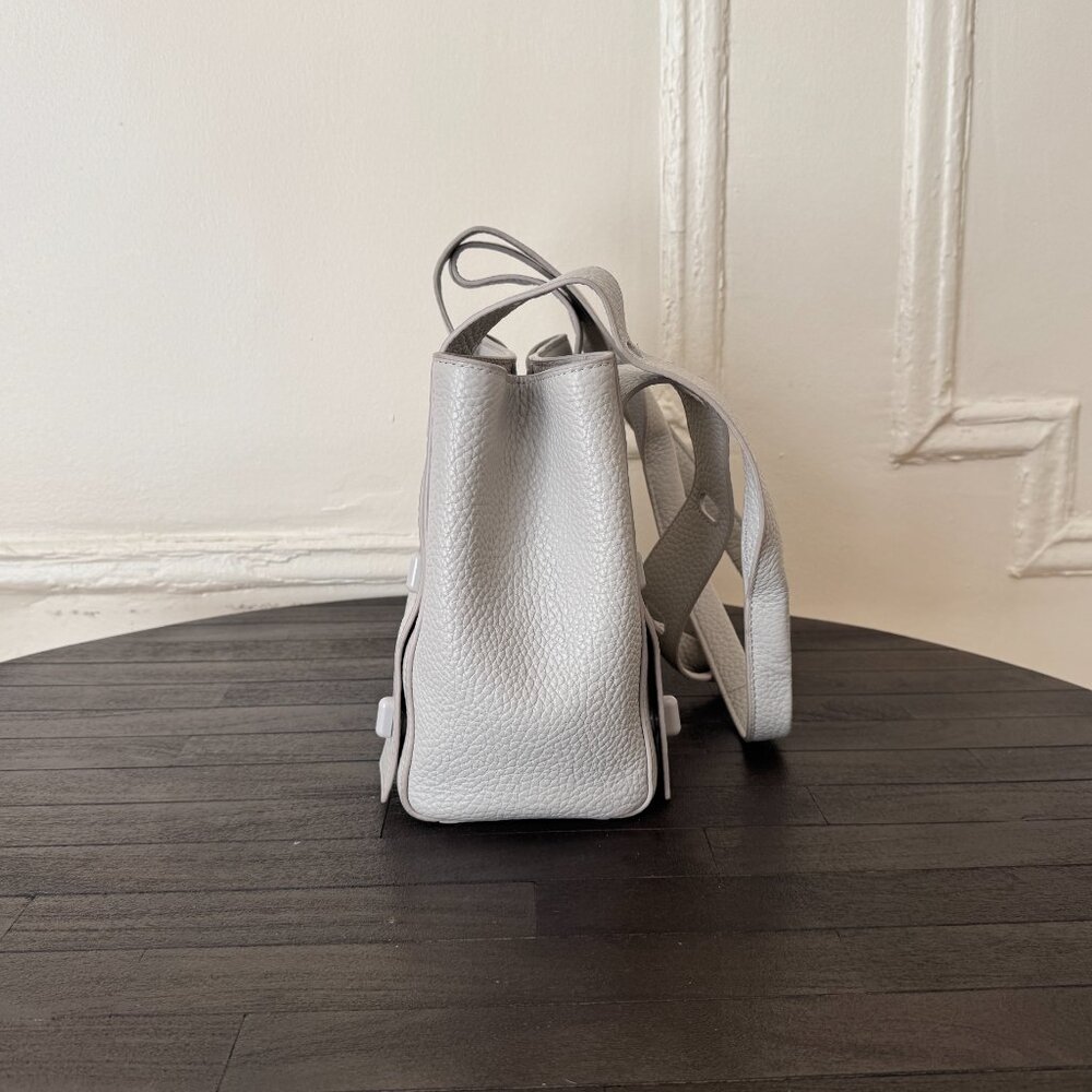 Dagne Dover Tokyo Turnlock Tote in Bone - Picture 5 of 13